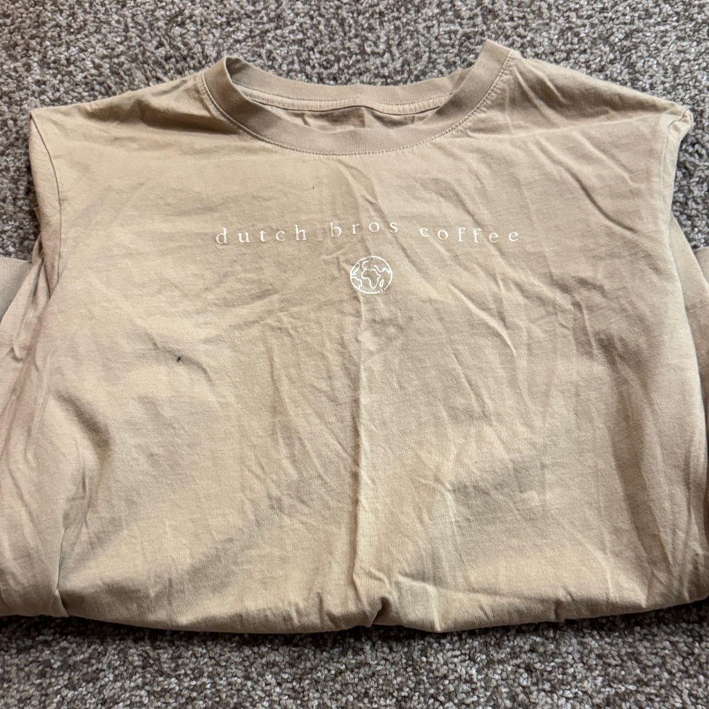 Dutch Bros Coffee Tan long sleeve